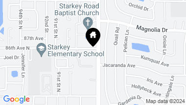 Map of 8588 STARKEY RD, SEMINOLE FL, 33777