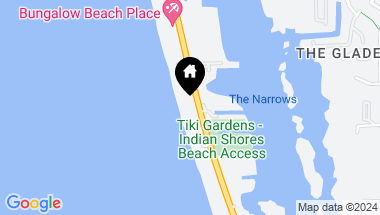 Map of 19622 GULF BLVD, INDIAN SHORES FL, 33785