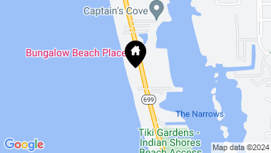 Map of 19710 GULF BLVD #504, INDIAN SHORES FL, 33785