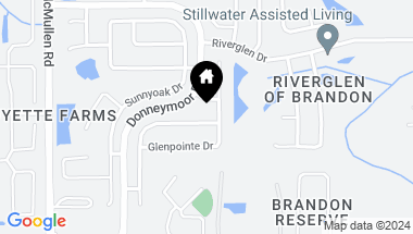 Map of 12228 SHADY FOREST DR, RIVERVIEW FL, 33569