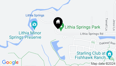 Map of 0 SPRINGS RD, LITHIA FL, 33547