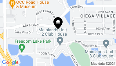 Map of 4547 GREAT LAKES DR S, CLEARWATER FL, 33762