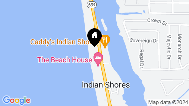 Map of 20000 GULF BLVD #904, INDIAN SHORES FL, 33785