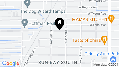 Map of 4108 W OKLAHOMA AVE, TAMPA FL, 33616