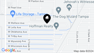 Map of 4411 W LEILA AVE, TAMPA FL, 33616