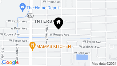 Map of 3503 W ROGERS AVE, TAMPA FL, 33611
