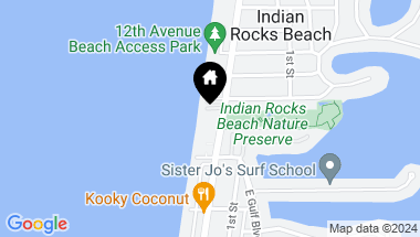 Map of 940 GULF BLVD #200, INDIAN ROCKS BEACH FL, 33785