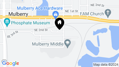 Map of 906 SE 3RD ST, MULBERRY FL, 33860