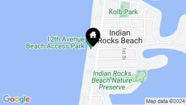 Map of 1108 GULF BLVD #305, INDIAN ROCKS BEACH FL, 33785