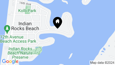 Map of 333 12TH AVE, INDIAN ROCKS BEACH FL, 33785