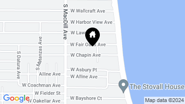 Map of 3005 W CHAPIN AVE, TAMPA FL, 33611