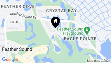 Map of 2400 FEATHER SOUND DR #911, CLEARWATER FL, 33762