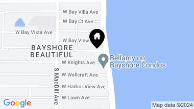 Map of 4141 BAYSHORE BLVD #802, TAMPA FL, 33611