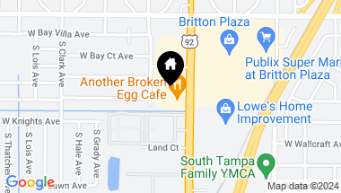 Map of 4027 S DALE MABRY HWY, TAMPA FL, 33611