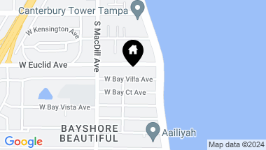 Map of 2911 W BAY VILLA AVE, TAMPA FL, 33611