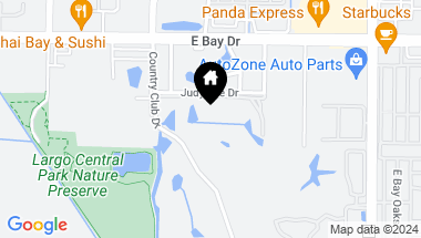 Map of 225 COUNTRY CLUB DR #1106, LARGO FL, 33771