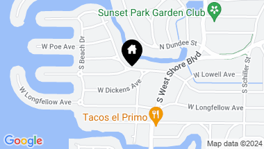 Map of 5002 W HOMER AVE, TAMPA FL, 33629