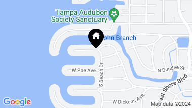 Map of 2417 S DUNDEE ST, TAMPA FL, 33629