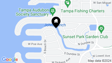 Map of 2514 S DUNDEE ST, TAMPA FL, 33629