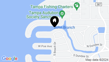 Map of 2502 S DUNDEE ST, TAMPA FL, 33629