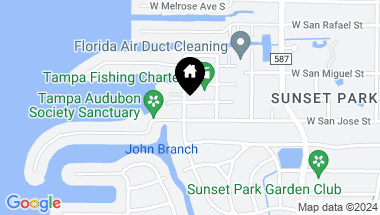 Map of 4916 W JUNO ST, TAMPA FL, 33629