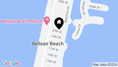 Map of 108 20TH ST, BELLEAIR BEACH FL, 33786