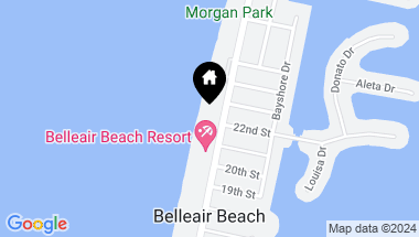 Map of 2200 GULF BLVD #5, BELLEAIR BEACH FL, 33786