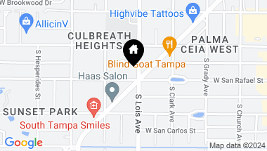 Map of 1713 S LOIS AVE #200, TAMPA FL, 33629