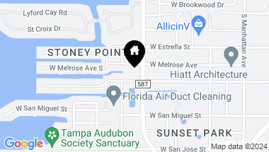 Map of 4805 W SAN RAFAEL ST, TAMPA FL, 33629