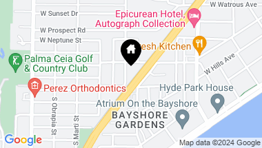 Map of 2442 W MISSISSIPPI AVE #9, TAMPA FL, 33629