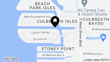 Map of 4905 LYFORD CAY RD, TAMPA FL, 33629