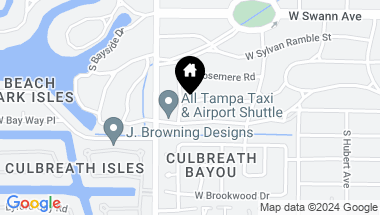 Map of 4524 W CULBREATH AVE, TAMPA FL, 33609