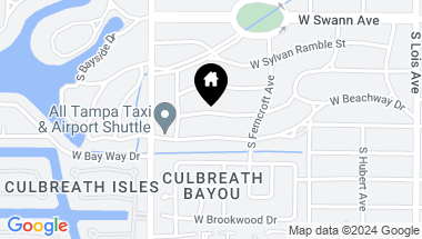 Map of 4514 W CULBREATH AVE, TAMPA FL, 33609