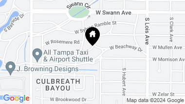 Map of 4406 W CULBREATH AVE, TAMPA FL, 33609