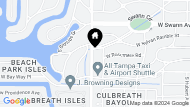 Map of 804 S WEST SHORE BLVD, TAMPA FL, 33609