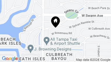 Map of 4525 W ROSEMERE RD, TAMPA FL, 33609