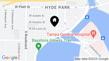 Map of 509 W BAY ST #203, TAMPA FL, 33606