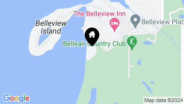 Map of 4 BELLEVIEW BLVD #203, BELLEAIR FL, 33756