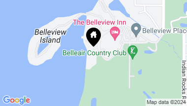 Map of 6 BELLEVIEW BLVD #307, BELLEAIR FL, 33756
