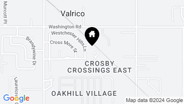 Map of 318 ROXBURY CROSSING CT, VALRICO FL, 33594