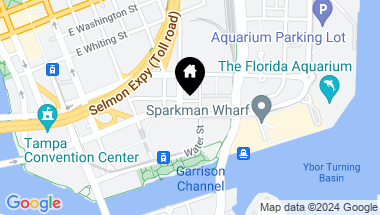 Map of 1000 WATER ST #2501, TAMPA FL, 33602