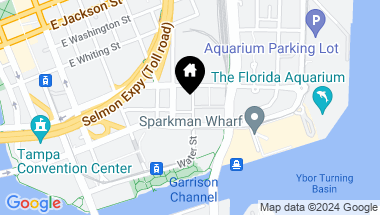 Map of 1000 WATER ST #1802, TAMPA FL, 33602