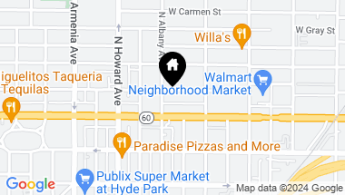 Map of 111 N ALBANY AVE #7, TAMPA FL, 33606