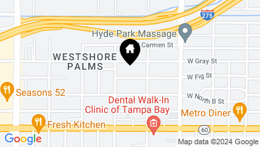Map of 4311 W FIG ST #3, TAMPA FL, 33609