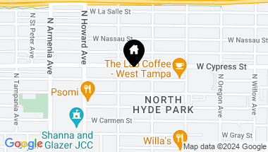 Map of 1913 W STATE ST, TAMPA FL, 33606