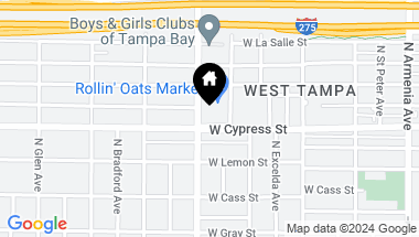 Map of 1001 N MACDILL AVE, TAMPA FL, 33607