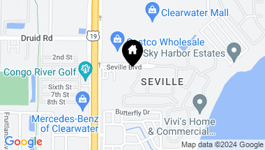 Map of 2623 SEVILLE BLVD #202, CLEARWATER FL, 33764