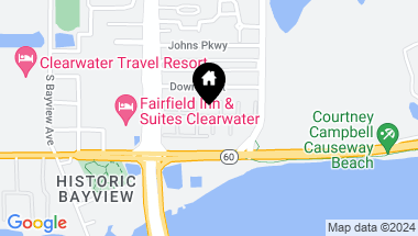 Map of 343 S MCMULLEN BOOTH RD #150, CLEARWATER FL, 33759