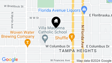 Map of 2805 N OLA AVE, TAMPA FL, 33602