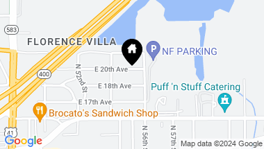 Map of 5315 E 20TH AVE, TAMPA FL, 33619